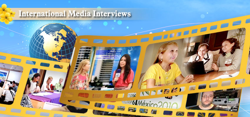 International Media Interviews